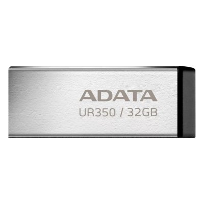флешка A-Data 32GB UR350 Silver-Black Черный, серебристый