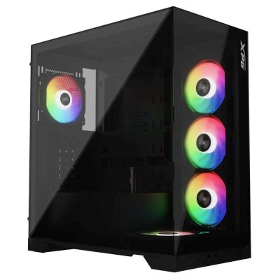 корпус A-Data XPG Invader X Black INVADERXMT-BKCWW