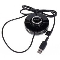 разветвитель USB A4Tech HUB-66 черный