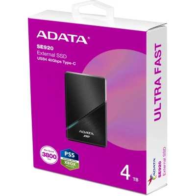 SSD диск ADATA SE920 4Tb SE920-4TCBK Черный
