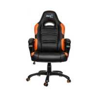 игровое кресло AeroCool AC80C AIR-BO черно-оранжевый