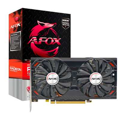 видеокарта Afox AMD Radeon RX 5500 8Gb AFRX5500-8GD6H4 Черный