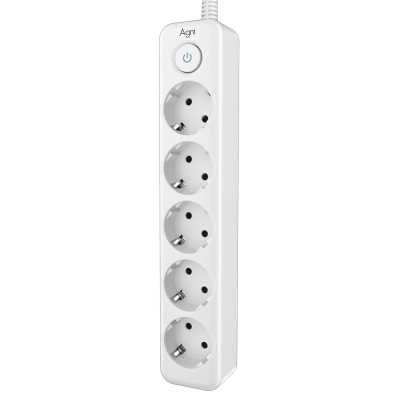 сетевой фильтр AGNI TP-FD5E-3m-white белый