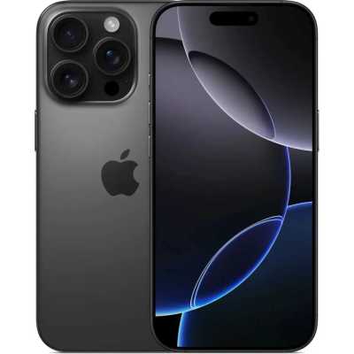 смартфон Apple iPhone 16 Pro 128GB Black Titanium MYND3ZP/A черный