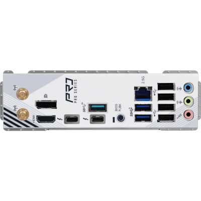 материнская плата ASRock Z890 Pro RS WiFi White Белый