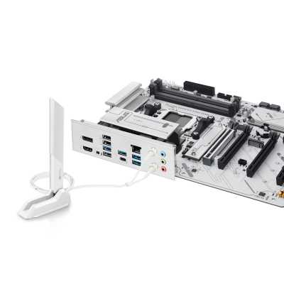 материнская плата ASUS B850 Max Gaming WiFi W Белый