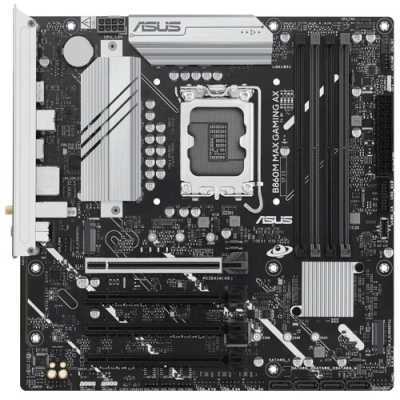материнская плата ASUS B860M Max Gaming AX Черный
