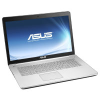 ноутбук ASUS N750JK-T4013H 90NB04N1-M00160 Серебристый