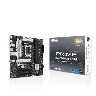 материнская плата ASUS Prime B760M-A II-CSM Черный