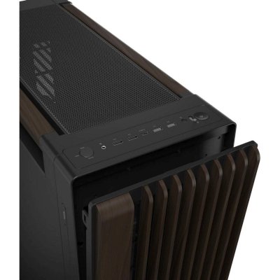 корпус ASUS ProArt PA602 Wood Edition Modern Black Metal Panel