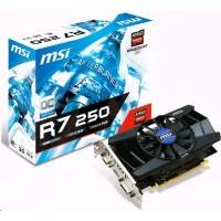 видеокарта MSI R7 250 2GD3 OC