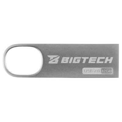 флешка BigTech 32GB UFD007 Серебристый
