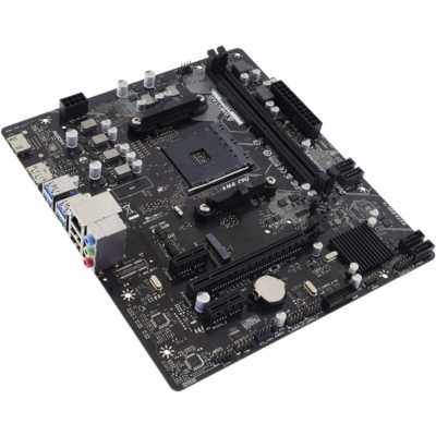 материнская плата Biostar A520MS Черный