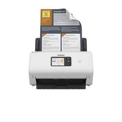 сканер Brother ADS-4500W Белый