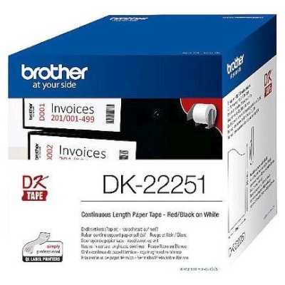 картридж Brother DK22251 белый