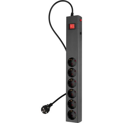 сетевой фильтр Buro 600SE-1.8-B черный
