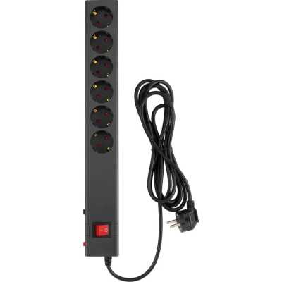 сетевой фильтр Buro 600SE-16-3-B черный