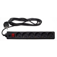 сетевой фильтр Buro 600SH-16-3-B черный