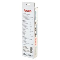 сетевой фильтр Buro 600SH-16-3-B черный
