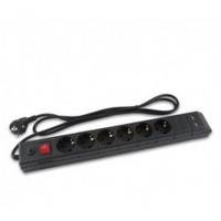 сетевой фильтр Buro BU-SP1.8_USB_2A-B черный