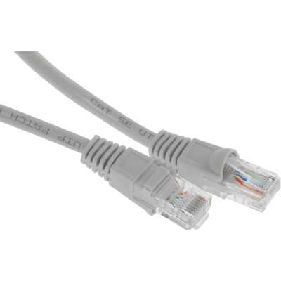 патч-корд Buro UTP-5E-10M-G Серый