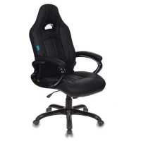 игровое кресло Бюрократ CH-827-BL+Black черный