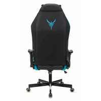 игровое кресло Бюрократ KNIGHT NEON LBLUE черно-голубой