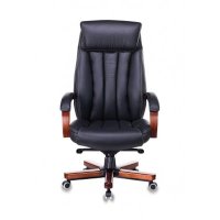 офисное кресло Бюрократ T-9922WALNUT-BLACK черный