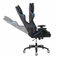 игровое кресло Бюрократ VIKING 4 AERO BLUE черно-синий