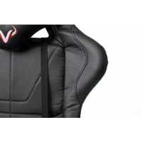 игровое кресло Бюрократ VIKING 5 AERO BLACK черный