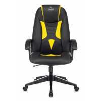 игровое кресло Бюрократ ZOMBIE 8 YELLOW черно-желтый