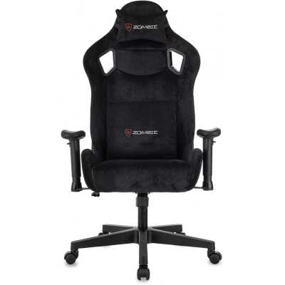 игровое кресло Бюрократ ZOMBIE Ghost Fabric Black черный