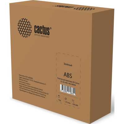 пластик для 3D принтера Cactus CS-3D-ABS-1KG-GREEN