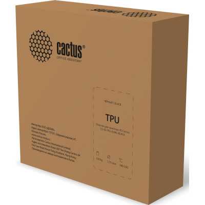 пластик для 3D принтера Cactus CS-3D-TPU-0.8KG-BLACK