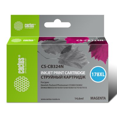 картридж Cactus CS-CB324N-CS-CB324 пурпурный