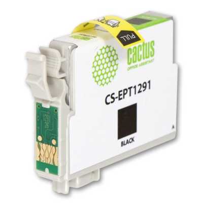 картридж Cactus CS-EPT1291 черный
