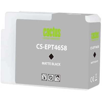 картридж Cactus CS-EPT46S8 черный пигментный