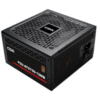 блок питания CBR 750W PSU-ATX750-12MB Черный