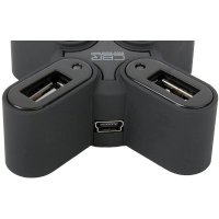 разветвитель USB CBR CH-133 черный