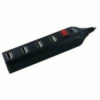 разветвитель USB CBR CH-165 черный