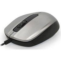 мышь CBR CM-117 Silver Серебристый-черный
