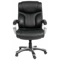 офисное кресло Chairman 435 Black экокожа черный