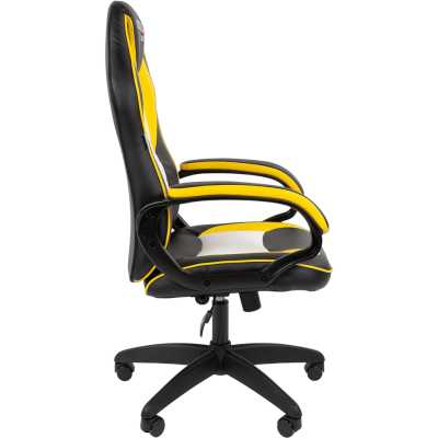 игровое кресло Chairman Game 16 Black-Yellow-White 7197802