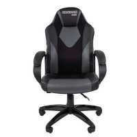 игровое кресло Chairman Game 17 Black-Grey черный-серый