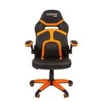 игровое кресло Chairman Game 18 Black/Orange 7051190 черно-оранжевый