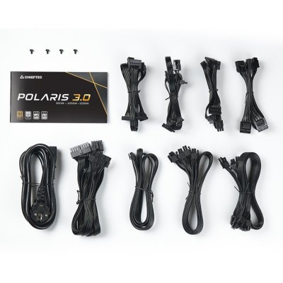 блок питания Chieftec 850W Polaris 3.0 PPS-850FC-A3 Черный