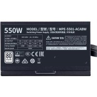 блок питания Cooler Master MWE White 550W MPE-5501-ACABW-EU