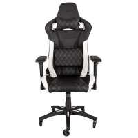 игровое кресло Corsair Gaming T1 Race Black-White черно-белый