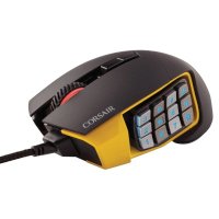 мышь Corsair Scimitar Pro RGB Black-Yellow