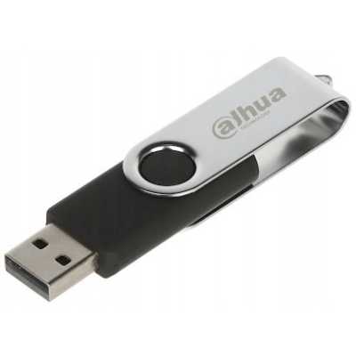 флешка Dahua 16GB DHI-USB-U116-30-16GB Черный, серебристый
